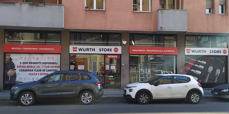 A Milano il 200&deg; W&uuml;rth Store. E&rsquo; Express
