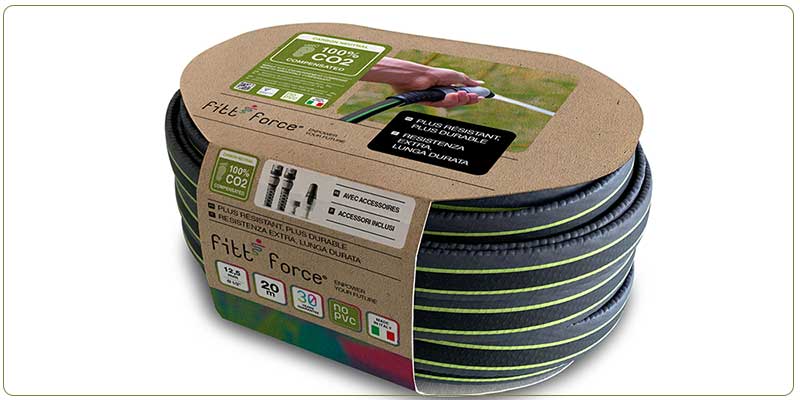 FITT Force: il primo tubo da giardino carbon neutral