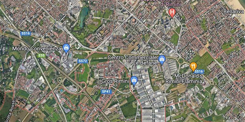 Tecnomat a Rimini, parere favorevole