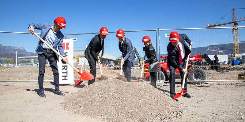 W&uuml;rth Italia, al via i lavori per il nuovo centro logistico
