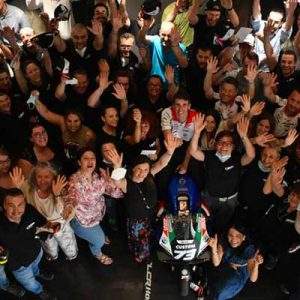 La visita di Álex Márquez in Lavor