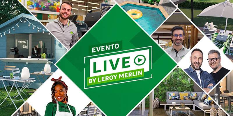 Leroy Merlin , secondo appuntamento livestream