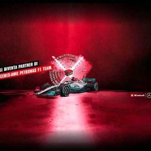 Einhell partner del Team di Mercedes-AMG PETRONAS F1
