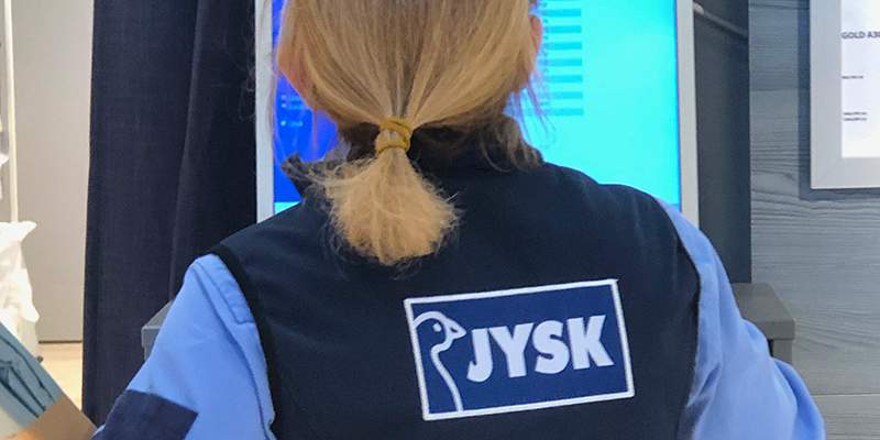 Jysk implementa la comunicazione geolocalizzata
