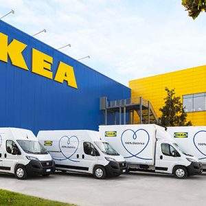 Ikea, consegne a Milano e Roma a zero emissioni