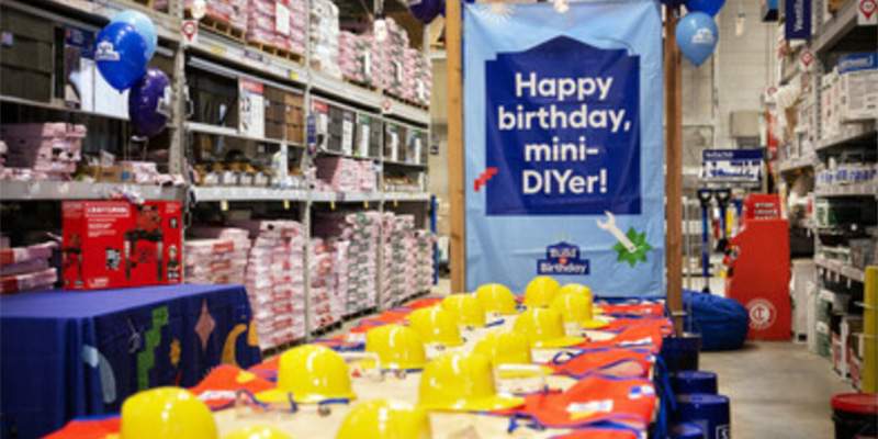 Da Lowe&rsquo;s si festeggia il compleanno
