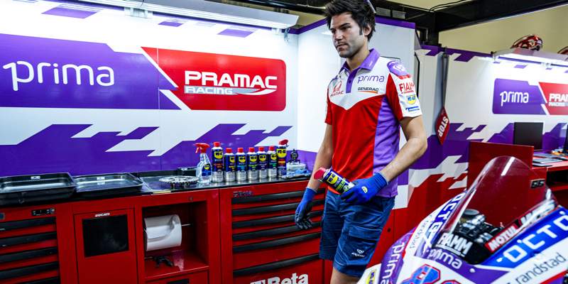 WD-40 conferma la presenza in Moto GP