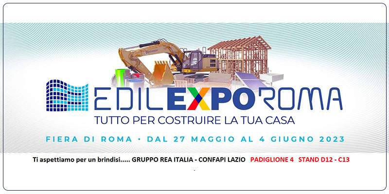 Confapi Lazio e Gruppo REA a EdilExpoRoma