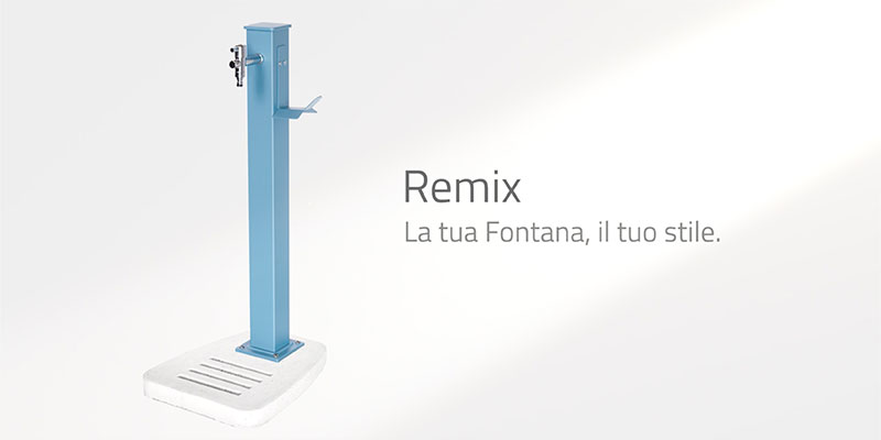 Fontane Remix di Bonfante per il giardino