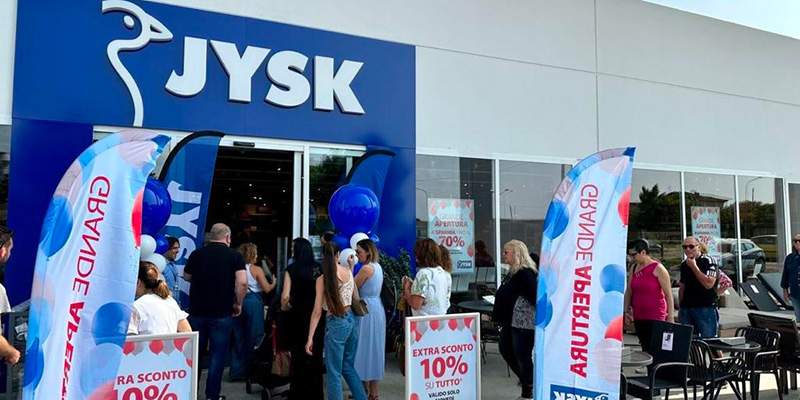 JYSK apre a Cisterna Latina e arriva a 80 negozi