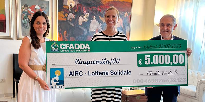 CFadda, l&rsquo;impegno solidale per AIRC