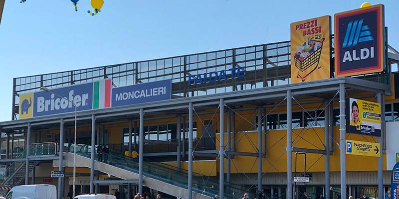 Bricofer chiude a Moncalieri