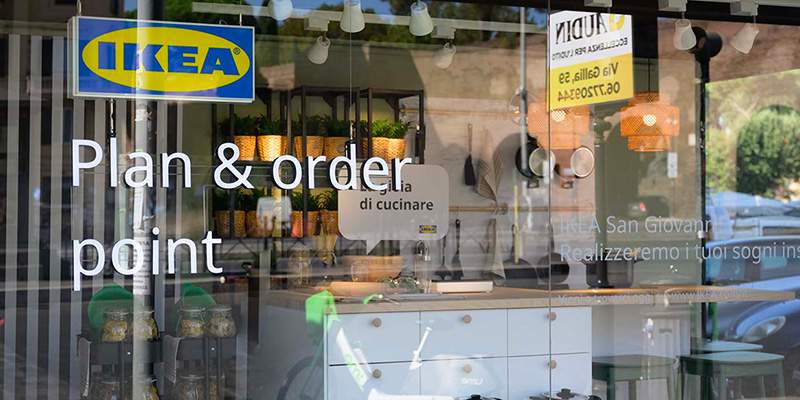 Ikea apre il secondo Plan & Order Point romano
