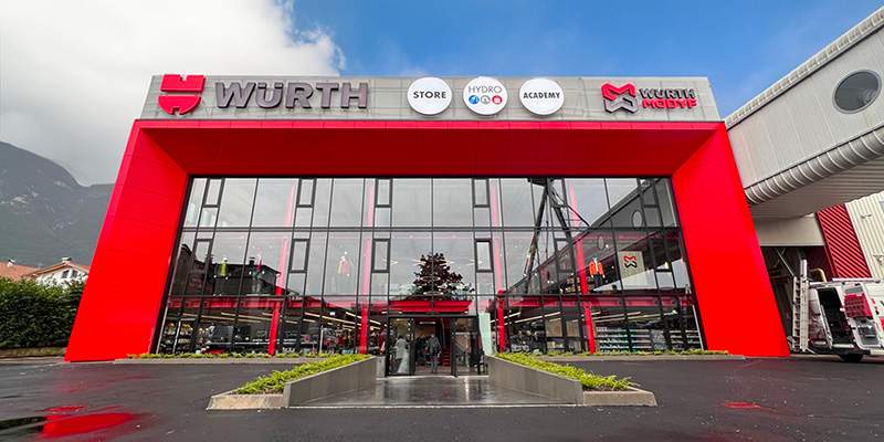 W&uuml;rth apre a Egna