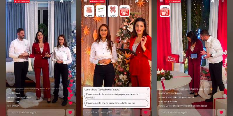 Leroy Merlin, boom di visualizzazioni per la live di Natale