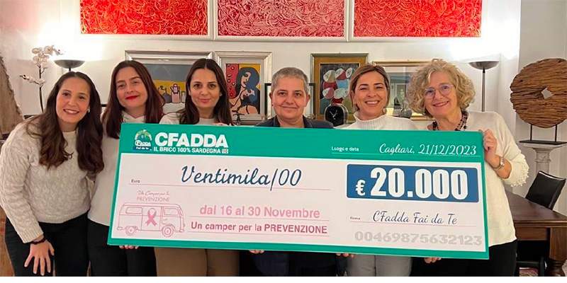 CFadda per &ldquo;Un camper per la prevenzione&rdquo;