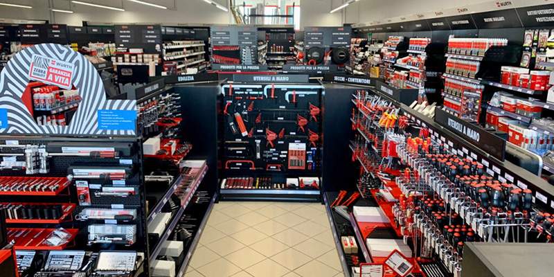 Un nuovo W&uuml;rth Store a Manerbio