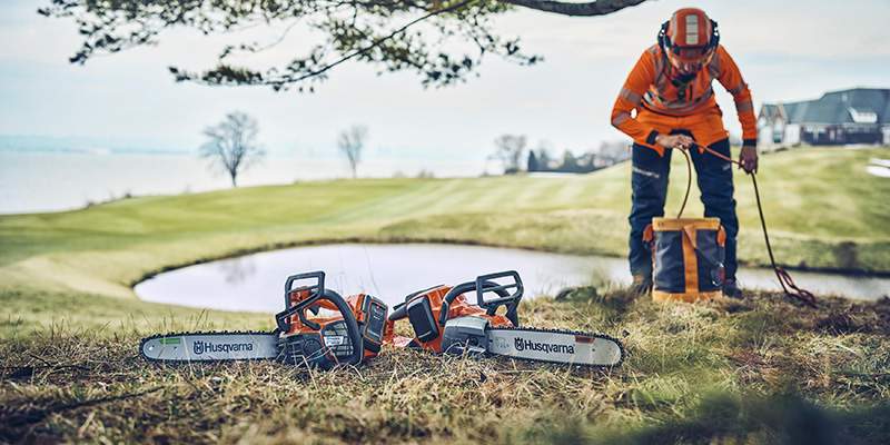Da Husqvarna le prime motoseghe a batteria con frizione