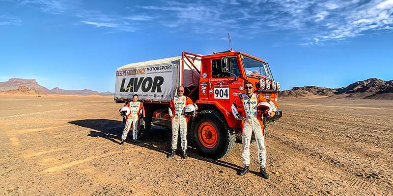 Lavor, sponsor tra le dune della Dakar