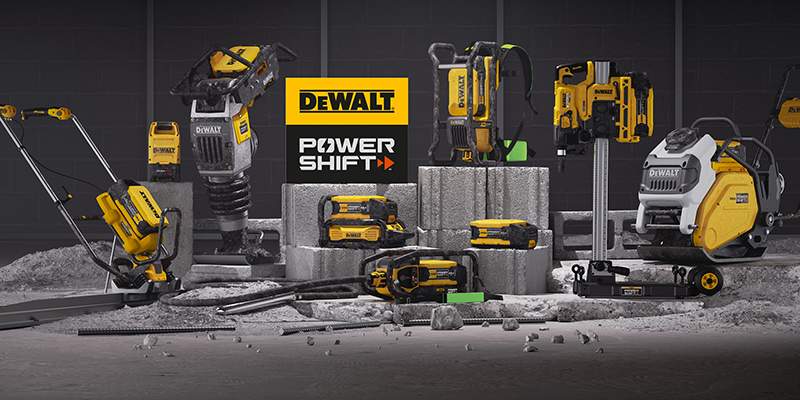La batteria DeWalt Powership per l&rsquo;edilizia pesante