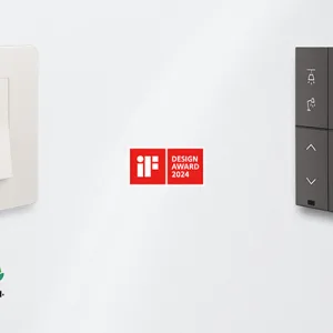 La serie Linea di Vimar agli IF Design Award 2024