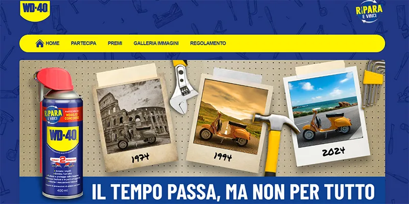 Torna nel 2024 il concorso WD-40 Ripara e Vinci
