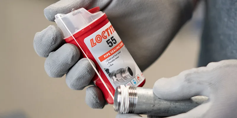 Nuovo packaging per Loctite 55 di Henkel