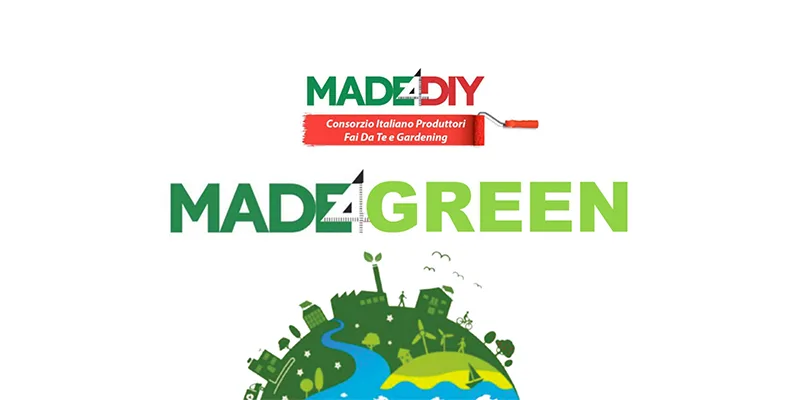 Nasce MADE4GREEN, la sostenibilit&agrave; secondo MADE4DIY