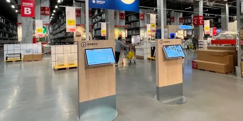 Ikea e l&rsquo;implementazione dei chioschi Uppt&auml;cka