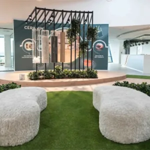 Fisico e interattivo lo showroom di Classen