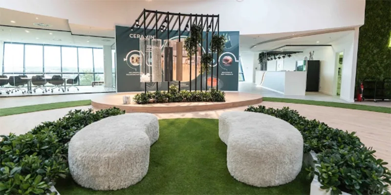 Fisico e interattivo lo showroom di Classen