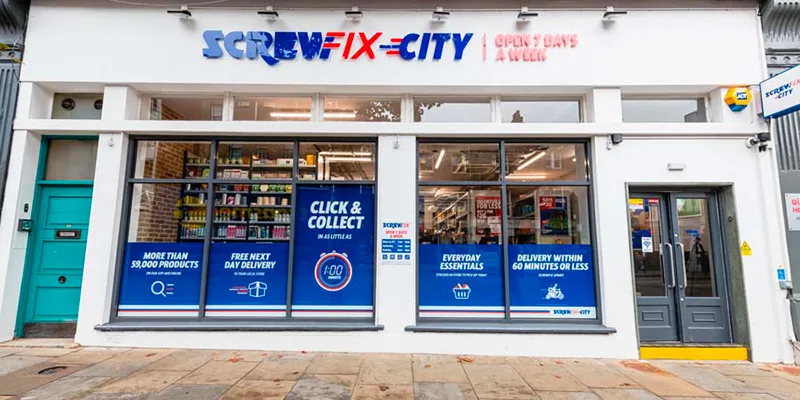Screwfix apre a Londra con il formato &ldquo;City&rdquo;