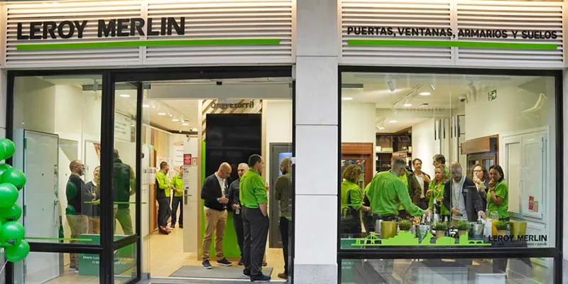Leroy Merlin apre un nuovo showroom di falegnameria Bilbao