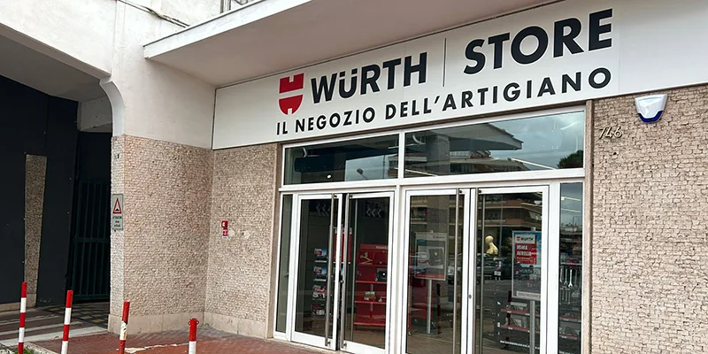W&uuml;rth Italia apre il 12&deg; &ldquo;negozio dell&rsquo;artigiano&rdquo; a Roma