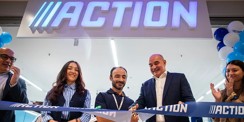 Action 10 aperture a settembre e 100 negozi