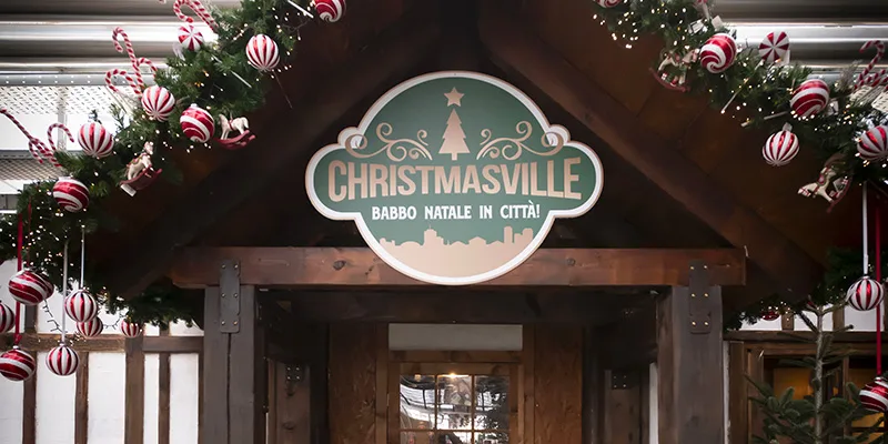 Viridea inaugura Christmasville nel garden di Rho (MI)