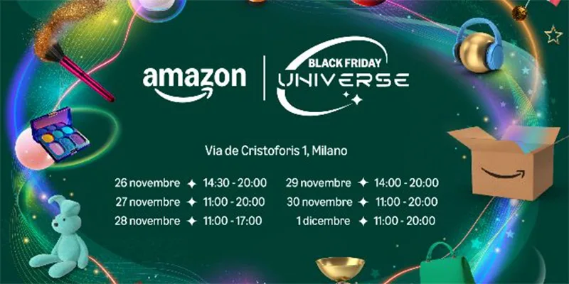 Amazon apre il Black Friday Universe