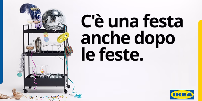 Da Ikea &egrave; festa anche dopo le feste