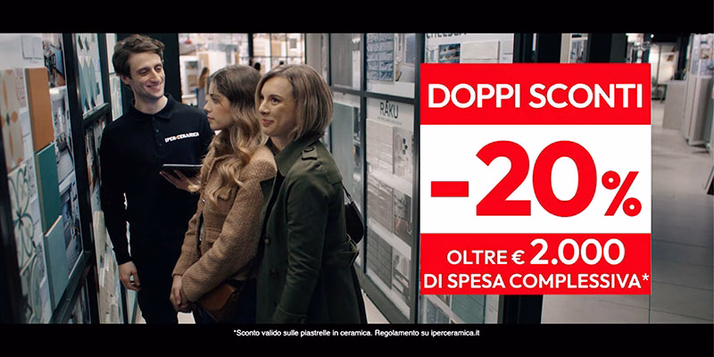 In TV e radio la nuova campagna di Iperceramica