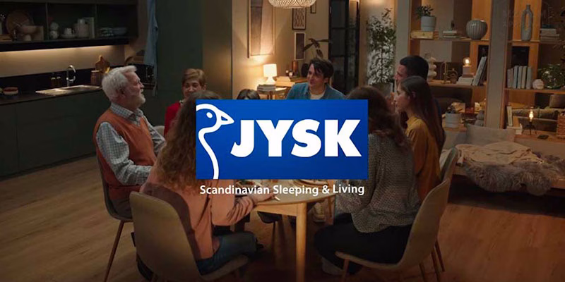 Jysk Italia in Tv, con la prima campagna 2025