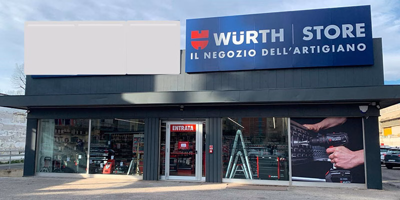 W&uuml;rth Italia, un nuovo negozio a Torino