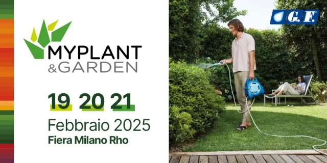 G.F. presenta le novit&agrave; 2025 al MYPLANT & GARDEN