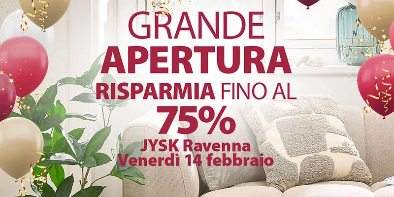 JYSK apre a Ravenna, il primo negozio del 2025