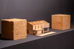 Opera Bluehouse, uno showroom per le abitazioni in legno