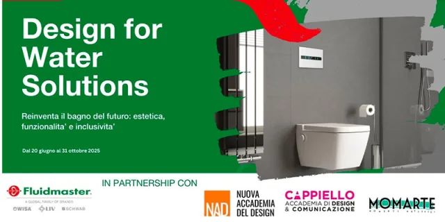 Fluidmaster lancia il contest &ldquo;Design for Water Solutions&rdquo;
