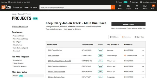 Home Depot introduce l&rsquo;AI per la pianificazione dei cantieri
