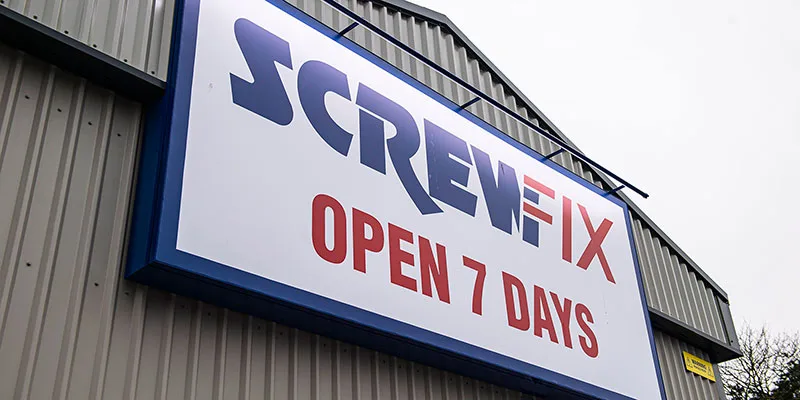Screwfix, 1.000 punti vendita e partnership con Bosch