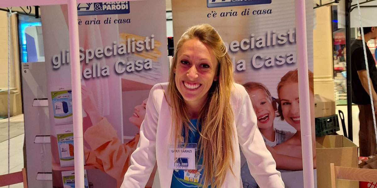 Lara Farazi, Parodi&Parodi: “No allo stereotipo della donna “valletta””