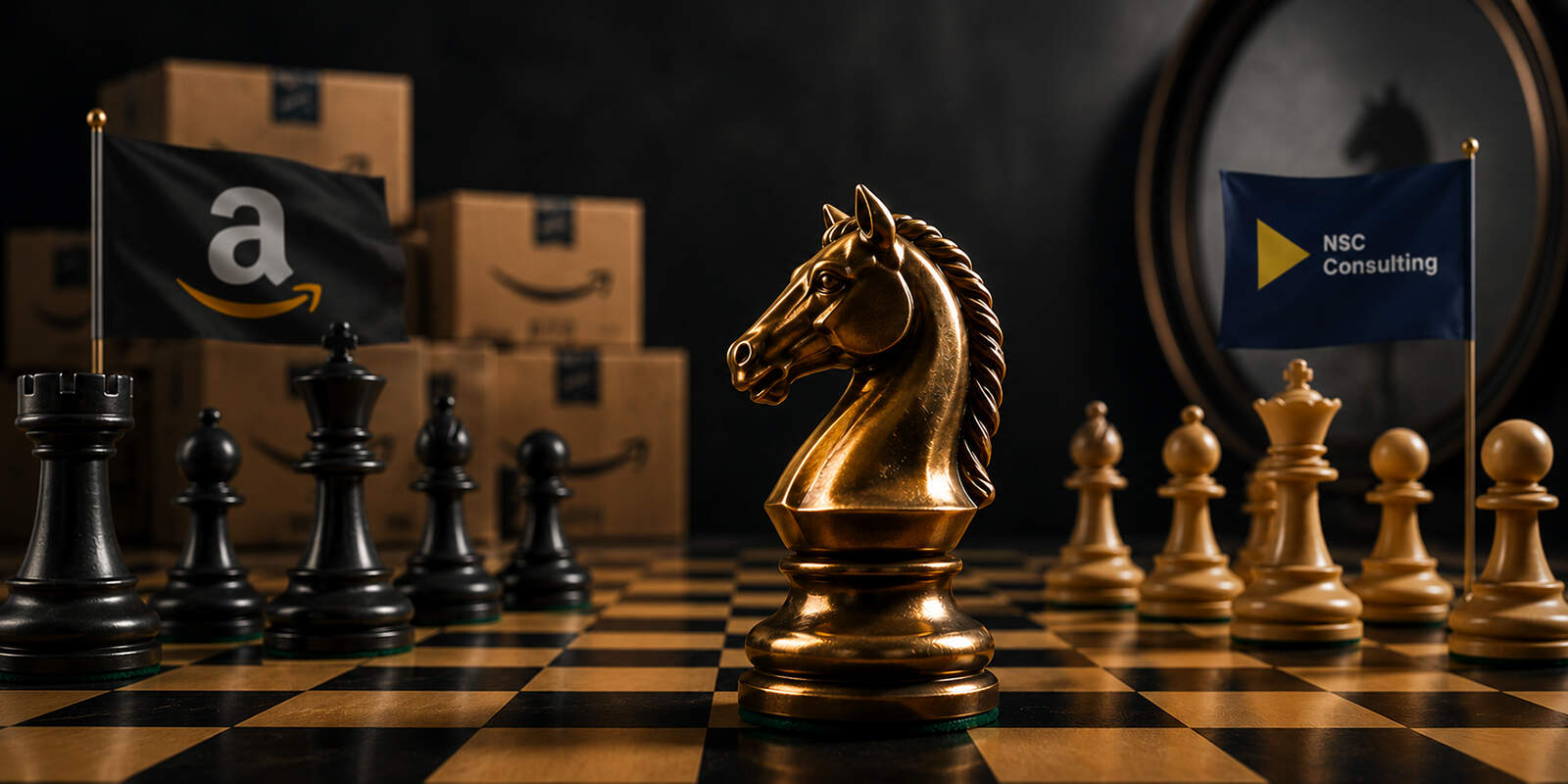 mossa del cavallo per vincere con Amazon