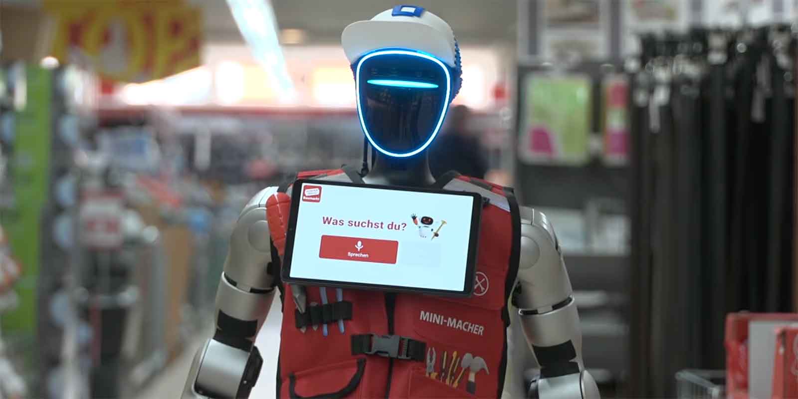 Un robot umanoide tra gli scaffali. In Germania debutta Schotti
